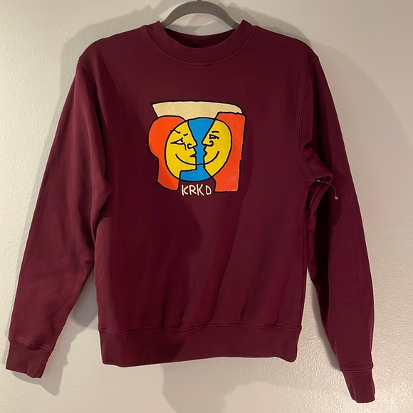 KRKD Crewneck Sweatshirt with graphic at chest - Picture 1 of 4